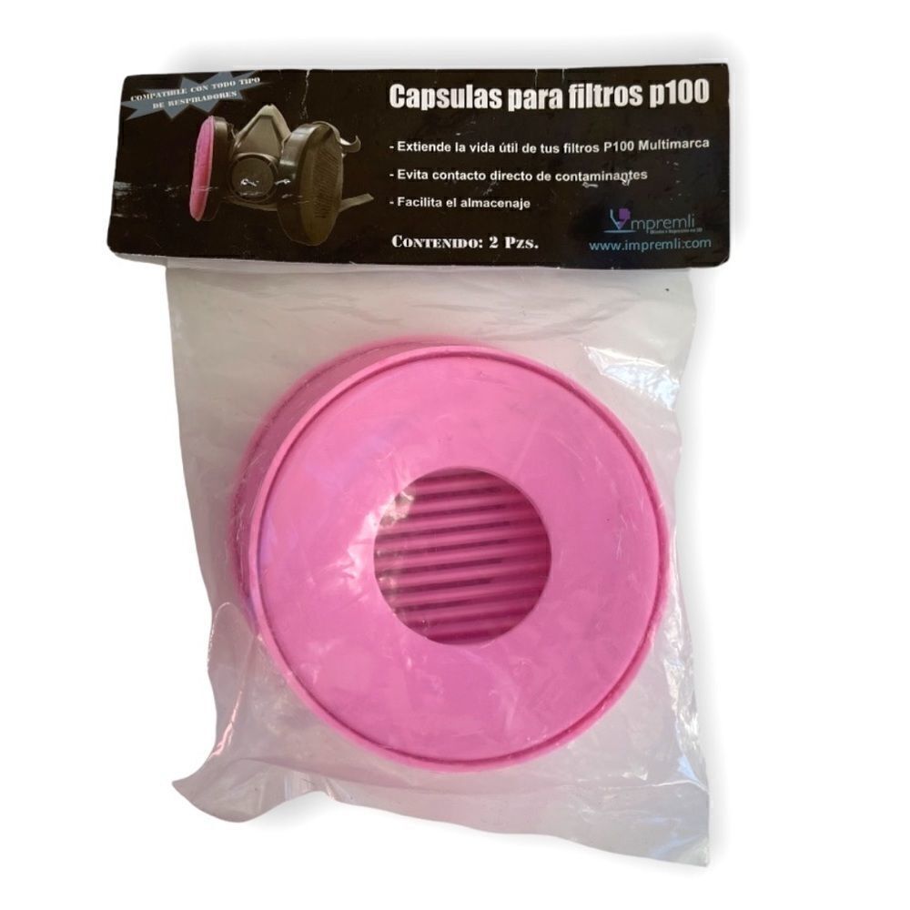 New Impremli P100 Mask Filter Cover in Pink (2 Pc)
